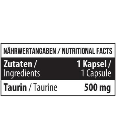  MST MST Nutrition Taurine 120 Capsules - High-Dose Amino Acid Supplement - 100% Pure Taurine Powder - Supports the - Buy Online on GoSupps.com