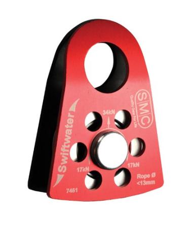 SMC Swiftwater Pulley (Red/Black, 2-Inch)