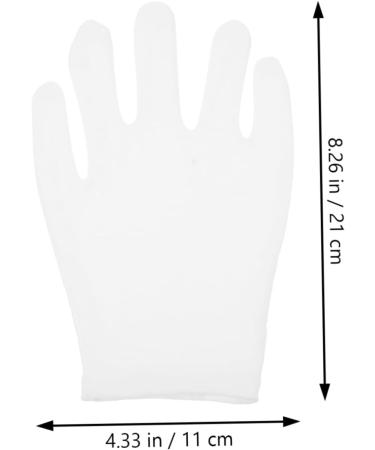Beavorty 12 Pairs Washable Cotton Gloves Cotton Gloves Cotton Jewelry Gloves Jewelry Cotton Gloves Watch Jewelry Gloves Cotton Gloves for Dry Hands Glove Liners Work Heavy White Coin 21x11x7cm - Buy Online on GoSupps.com