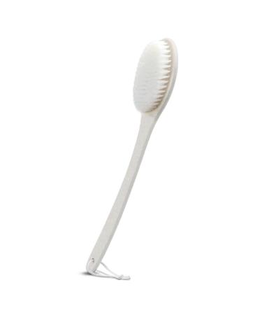 Yamahiko Bath Body Brush for Shower  Wet or Dry Brushing Wheat Straw Back Scrubber for Shower for Exfoliating Back  Body  Feet  Bath Shower Back Dry Brush Long Handle for Women Men