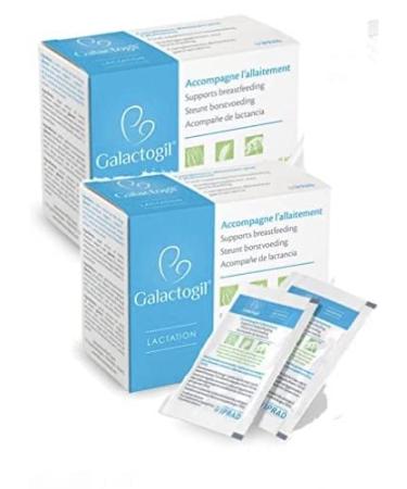 Galactogil Lactation - New: The Natural Solution to Support Breastfeeding - Pack of 2 Boxes of 24 Sachets