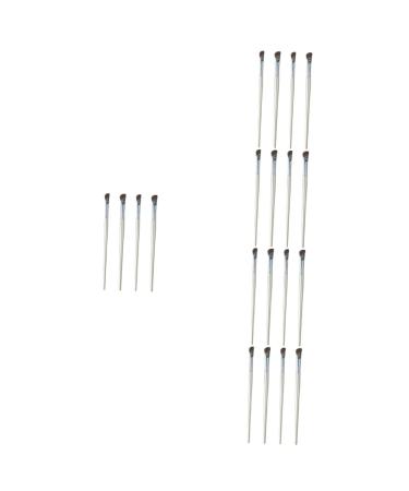 Beavorty 20 Pcs Nose Shadow Brush Eyeshadow Contour Brush Makeup Accessory Makeup Tool Bevel Miss Accessories mediumx5pcs As Shownx5pcs