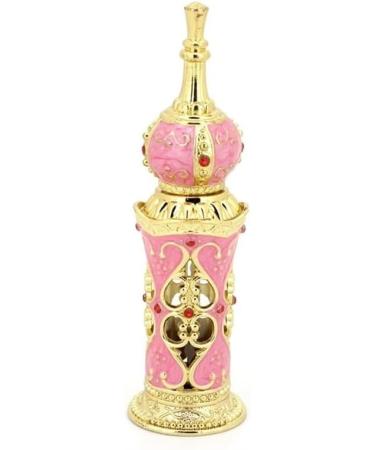DFJOENVLDKHFE Vintage Patterned Glass Refillable Perfume Bottle Wedding Ladies Gifts (Size : Gold+Pink Red Color : 12ml) - Buy Online on GoSupps.com