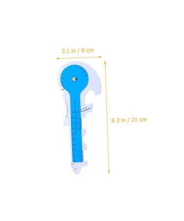 Combined Lineal for Pupil Removal | Pupil Distance Measuring Tape for Accurate Pupil Gap Measurement - International Shipping Available - Buy Online on GoSupps.com