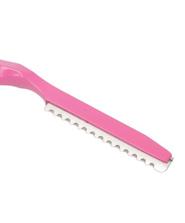 Professional Pink Hair Styling Razor - Stainless Steel Thinning Comb for Salon & Home Use - Buy Online on GoSupps.com