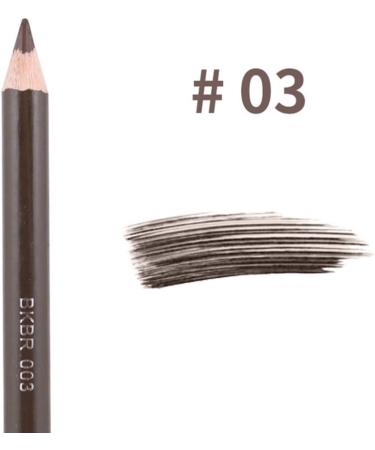 Baluue 2pcs Eeyebrow Pen with Brush Eyebrow Definer Pencil Eyebrow Makeup Long Lasting Waterproof Dark Coffee 3# 1 count (Pack of 1) Dark Coffee 3 - Buy Online on GoSupps.com