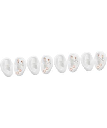 2 Pairs Artificial Silicone Ears - Realistic Ear Displays for Jewelry Earrings & Science Projects - Ideal for Kids & Crafts - Buy Online on GoSupps.com