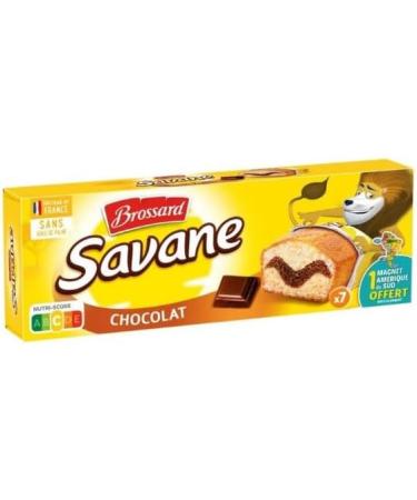  G n rique Brossard Savannah Pocket Chocolate X7 210g - Pack of 4 - Sold as a Set - Buy Online on GoSupps.com