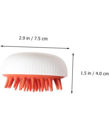 Tovinanna 3-in-1 Shampoo Brush - Scalp Massager & Skin Peeling Tool for Kids - Clean Hairbrush & Head Massage Device - Buy Online on GoSupps.com