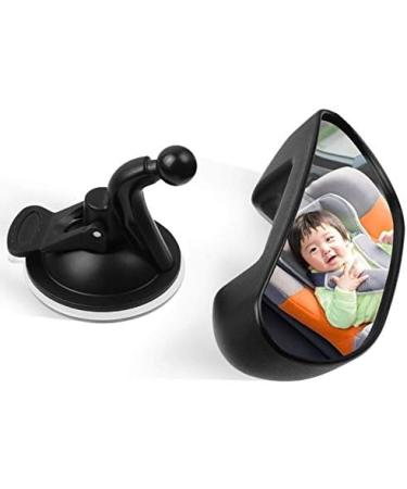 Smart Planet Auto Baby Returns - 15x5cm Vaulted Mirror for Back Seat with Suction Cup - Perfect for Driver's School - Buy Online on GoSupps.com