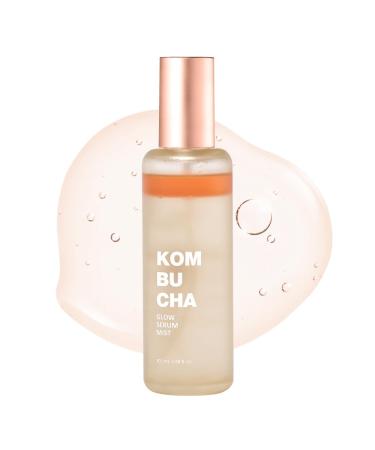 Elishacoy | Kombucha Glow Serum Mist 100 ml / 3.38 fl oz Fermented Kombucha + Peptide Glow Face Mist, Vegan Hydrating & Radiance Spray for All Skin Types/Best Moisturizer for Sensitive and Dry