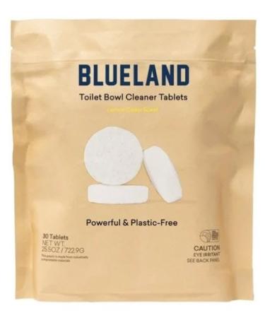 BLUELAND Toilet Bowl Cleaner Refills - Lemon Cedar - 30 tablets
