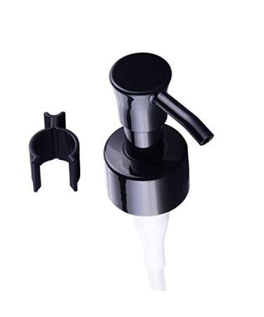 2 Pack 500ml Refillable PET Bottles with Black Pumps - Perfect for Makeup Cosmetics and Travel Accessories - Buy Online on GoSupps.com