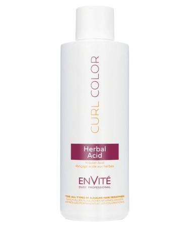 Dusy Envite Herbal Acid 1L Intensive Hair Treatment Care Treatment for Permed/Colored Hair (1 Piece) 1 l (1 Pack)
