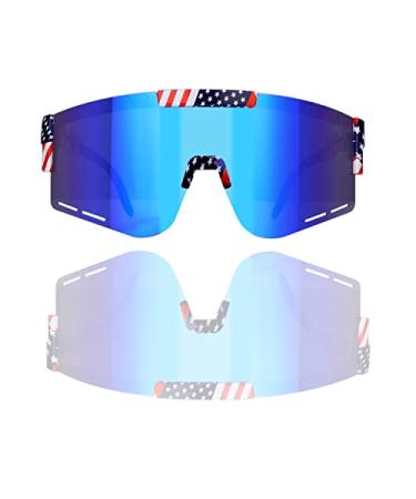 Polarized Men's and Women's P-Vipers Sunglasses,Sports UV400 Glasses Baseball Cycling Running Driving V8