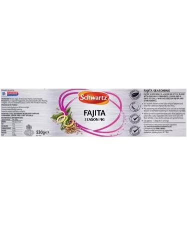 Schwartz Fajita Seasoning 530g - Buy Online on GoSupps.com