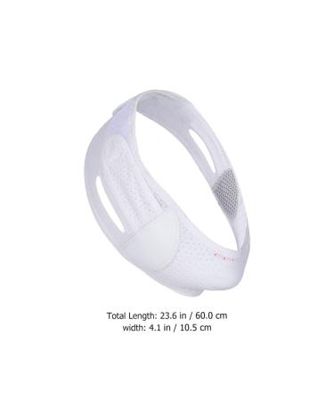 Beaupretty Anti-Aging Chin Strap for Facial Shaping - Women's Face Lifting White Fabric Belt - Buy Online on GoSupps.com