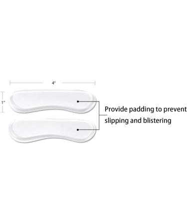 Mithrim Non Slip Silicone Insole Padding for Oversized Shoes & High Heels - Prevent Blistering and Pain in Feet - Buy Online on GoSupps.com