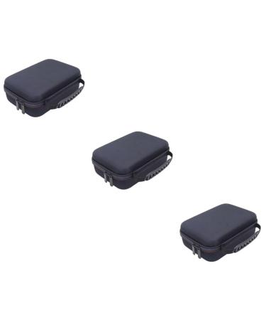 Frcolor 3st storage bag for haircutable Sortchaner razor bag Bart cleaning tool organizer Case for electronic accessories hairdressing hairdressing Eva male accessory box travel