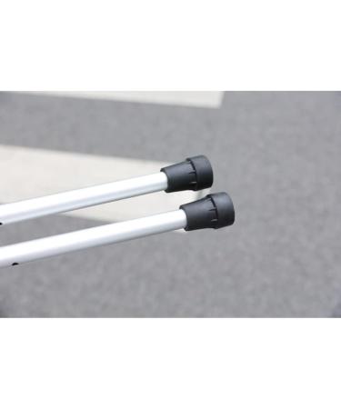 Underarm Crutches Adjustable Walking Canes for Adults Ergonomic Handle Walkers Aid for The Elderly Suitable for Height: 150-190cm/5'-6' 2'' (Color : Yellow Size : 1 Count) Double The Comfort (Ye Yellow 2 counts - Buy Online on GoSupps.com