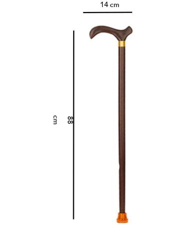WolFum Adjustable Crutches Adult Crutches Mahogany Crutches Environmental Protection and Health Strong Bearing Capacity Crutches Hello - Buy Online on GoSupps.com
