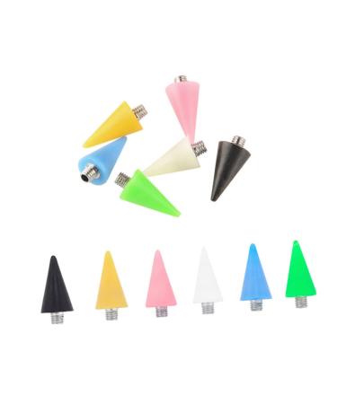 minkissy 1 Beads Picker Head Dotting Pen Wax Tip Nail Pen Tip Dotting Pencil Tip Rhinestones Picker Tips Wax Nail Dotting Pen Crystals Studs Picker Tip Acrylic Pen Tip Manicure Tools Pointy