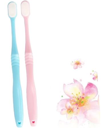 Gatuida 2ST Super Soft Coal Travel Toothbrush for Adults - Dense Bristle Teeth Cleaning Accessories - Perfect for Post-Birth Care - Buy Online on GoSupps.com