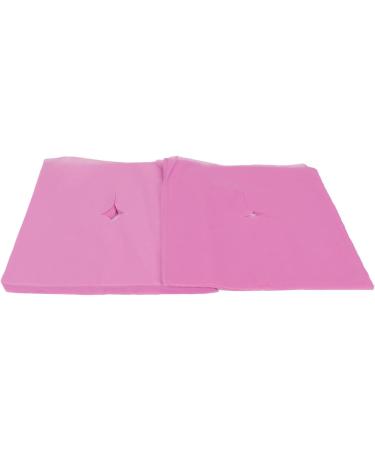 Verdant Touch Disposable Pillow Covers - 100 Pack Breathable & Absorbent Facial Support for Beauty Salons Pink Hole Design - Buy Online on GoSupps.com
