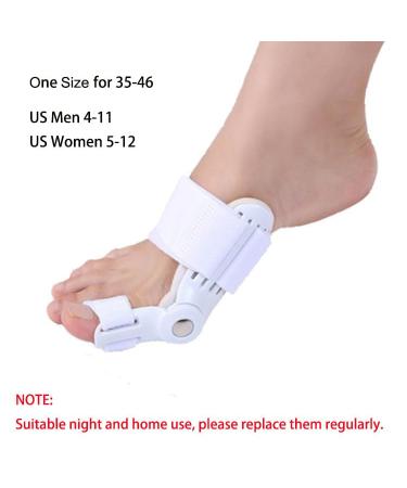 RooRuns Bunion Corrector | Orthopedic Bunion Splint for Pain Relief | Non-Surgical Hallux Valgus Big Toe Separator - International Shipping Available - Buy Online on GoSupps.com