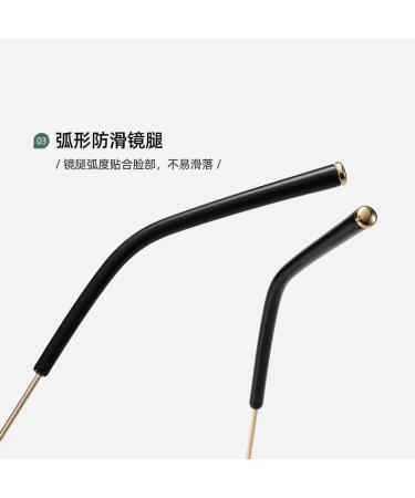 SERONI TR90 Blue Light Blocking Glasses for Men & Women - UV Protection Round Frame Green-Silver 49mm - Buy Online on GoSupps.com