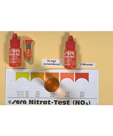 Sera 04510 Nitrat Test (NO3) - Reliable Nitrate Measurement for Aquariums & Ponds | 15 ml (3-Pack) | International Shipping Available - Buy Online on GoSupps.com