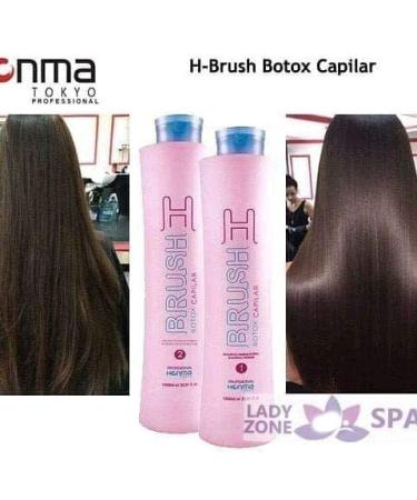 Brazilian Keratin Treatment H-Brush Btox Honma Tokyo 2L | Professional Smoothing System | 100% Straight Hair | Volume Reducer | Free $30 Gifts - Buy Online on GoSupps.com