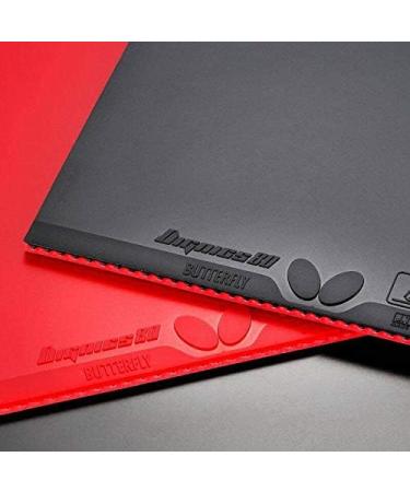 Dignics 80 Butterfly Table Tennis Rubber | 1.9mm Red Inverted Rubber Sheet - Buy Online on GoSupps.com