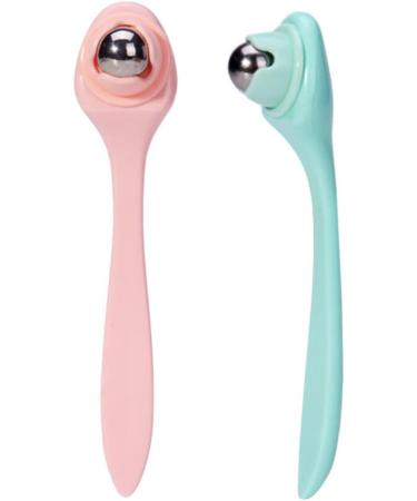 perfk Eye Massager - 2x2 Set of Stainless Steel Rolling Stick & Roll-On Ball Skin Care Tool for Radiant Skin - Buy Online on GoSupps.com