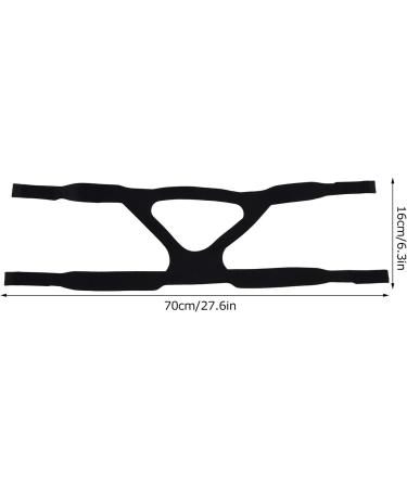 Elastic Anti Snoring Headgear Strap - Nylon Anti Snore Headgear Strap in Gray - Buy Online on GoSupps.com