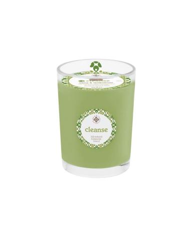 Root Candles Scented Spa Candles Seeking Balance Handcrafted Aromatherapy Candle 8-Ounce Cleanse: Lime + Galbanum