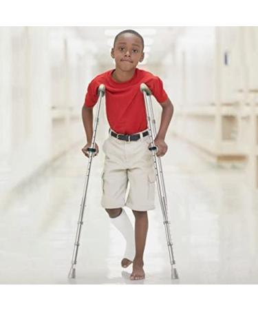 LINYUES Crutches for Adults Underarm Aluminum Adult Underarm Crutches Lightweight Medical Adult Crutches for Walking Adjustable Crutches for Youth/Adults/Tall Adults Gray Great for Travel or Work A 92112 cm - Buy Online on GoSupps.com