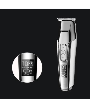 Silent Noise Reduction LED Charging Engraving Electric Scissors - 6cm Gray | International Shipping Available - Buy Online on GoSupps.com