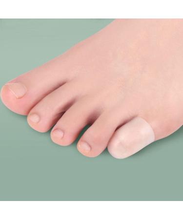 10pcs Pinky Toe Sleeve Protectors | Silicone Caps for Ingrown Toenails & Blisters - Buy Online on GoSupps.com
