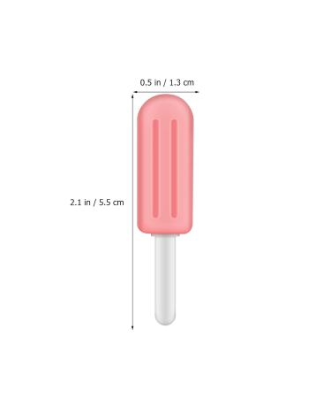 Healifty Chewies for Aligners 6 Pcs - Popsicle-shaped Silicone Chewies with Grip Handles Aligner Chompers Mouth Care Tool (Original Strawberry Mint) Original Strawberry Mint 2 Each - Buy Online on GoSupps.com