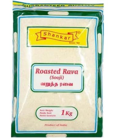 Shankar | Roasted Rava (Sooji) 1K | High Fibre | High Protein | Natural| Gluten Friendly | Indian Origin - Buy Online on GoSupps.com