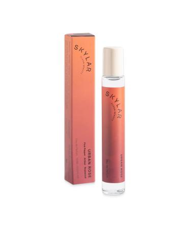 Skylar Urban Rose Eau de Parfum-Hypoallergenic & Clean Perfume for Women & Men Vegan & Safe for Sensitive Skin-Spicy Floral Perfume with Notes of Pink Pepper Amber & Rosewood 10mL /0.33 Fl oz