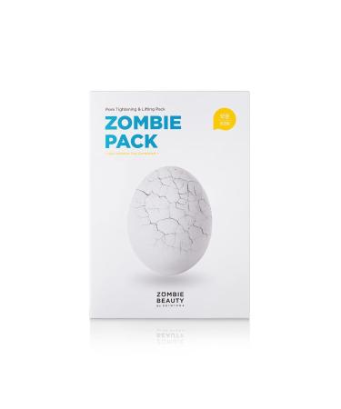 SKIN1004 Zombie Pack (1box - 8ea) | Wash off Face Mask for Aging Skin, Fine Lines Wrinkles, Enlarged Pores, Dryness, Lifting and Hydrating
