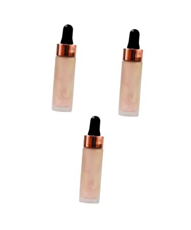FOMIYES 3pcs Dc-# Illuminating Women Drops Enhanceer Three-dimensional Makeup Enhancer Highlight 1 count (Pack of 1) As Shownx3pcs