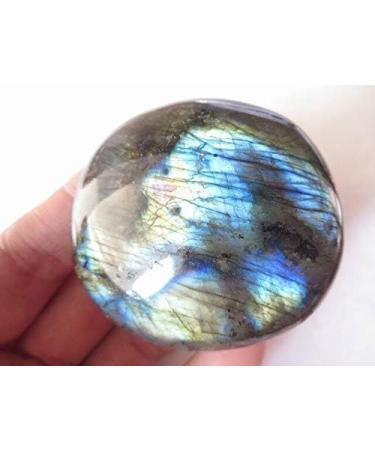 86g A Rare Natural Flash Labradorite Crystal Gem Stone Original Reiki ningxiao - Buy Online on GoSupps.com
