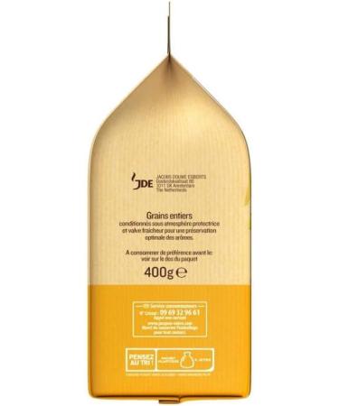 JACQUES VABRE - Producers Brazil Coffee Beans 400G - Pack of 3 - Buy Online on GoSupps.com