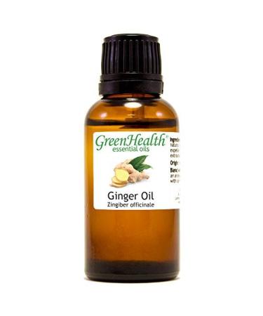 GreenHealth Ginger 100% Pure Essential Oil - 1oz (30ml)