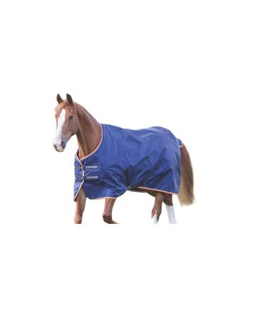 Shires Typhoon 100 Turnout Rug - Navy Blue Navy Blue 6ft 3in