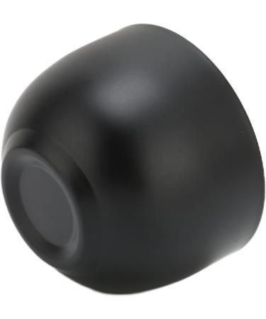 Black Stainless Steel Shaving Foam Bowl - Ideal for Travel, Home, and Hotel Use - Buy Online on GoSupps.com