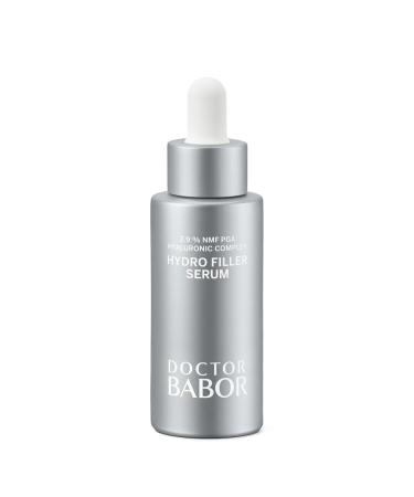 DOCTOR BABOR Hydro Filler Serum | Facial Care for Dry Skin Moisturising Serum with 2.9% NMF PGA With Hyaluronic Acid and Peptides Glow Serum for Face Fragrance Free Vegan | 30ml